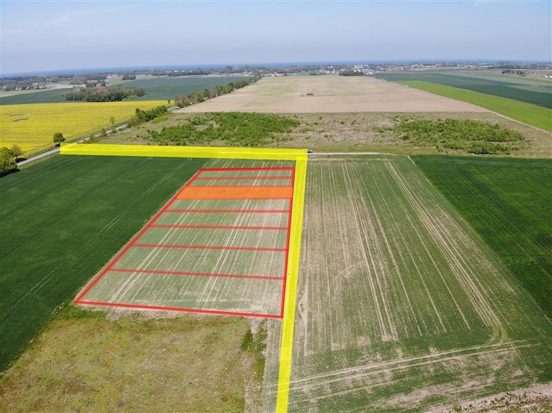 Działki pod dom blisko morza w Gąskach, 986 m² Gąski, Śmiechów  986m2 Foto 1