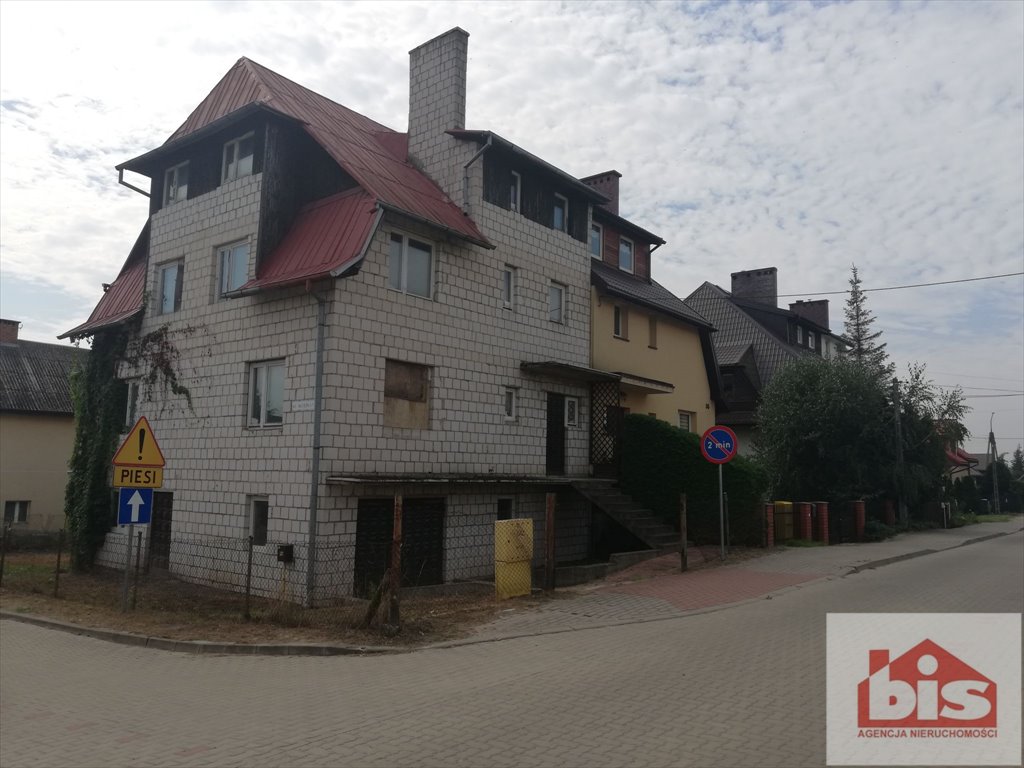 Dom w Choroszczy z potencjałem, 6 pokoi, surowy zamknięty Choroszcz, Choroszcz, Kościuszki  216m2 Foto 1