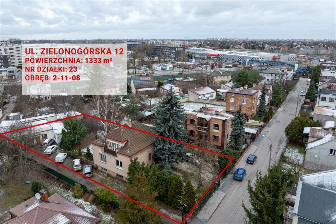 Działka z domem i potencjałem w Ursusie, 1333 m2 Warszawa, Ursus, Zielonogórska  1 333m2 Foto 1