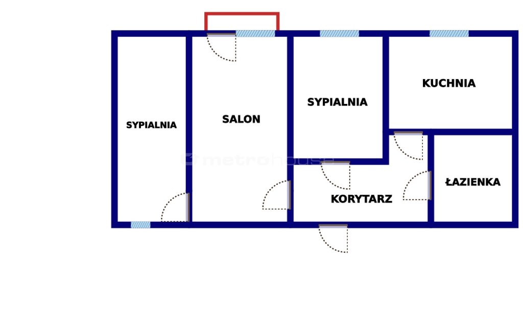 Mieszkanie trzypokojowe na sprzedaż Wodzisław Śląski, 26 Marca  52m2 Foto 3