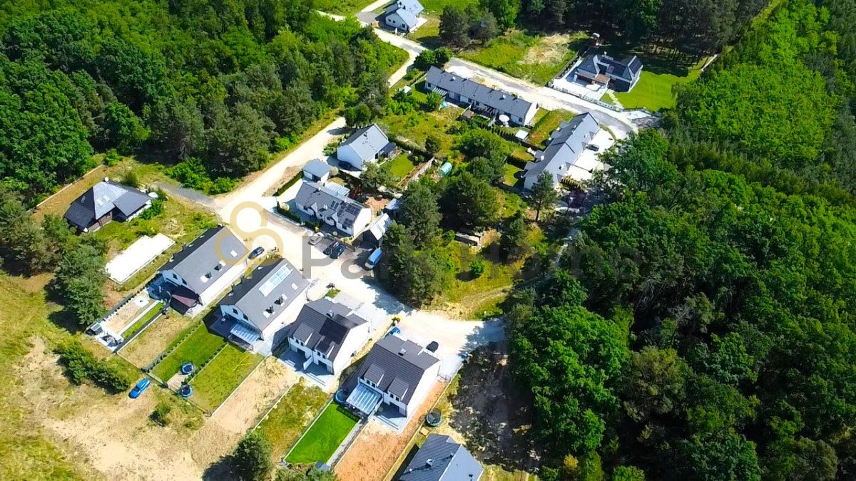 Działka budowlana 738 m² w Gronówku, las, media, MPZP Leszno  738m2 Foto 1