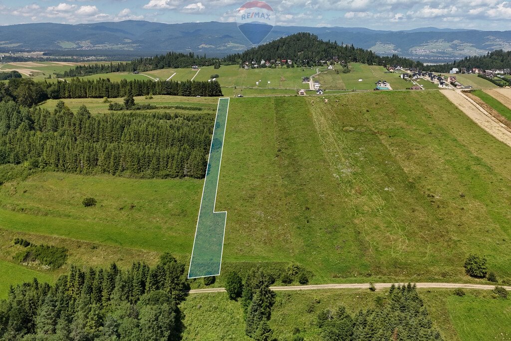 Działka 2547 m² z widokiem na Tatry, cicha okolica Dursztyn, Polna  2 547m2 Foto 1