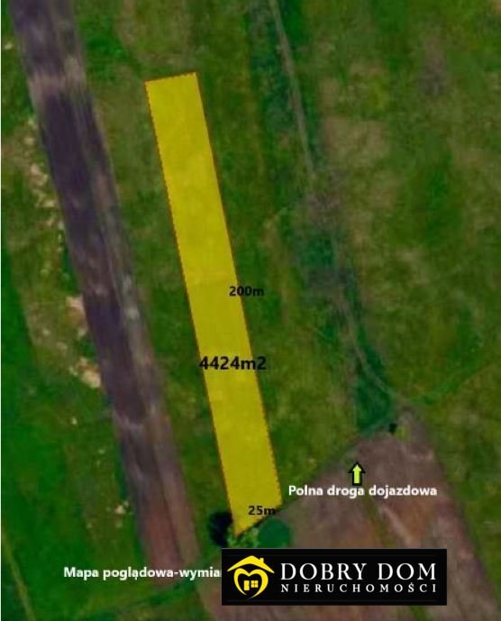 Zapraszam do zakupu działki 4424 m² w Żółtkach z dostępem do rzeki Supraśl Żółtki  4 424m2 Foto 1