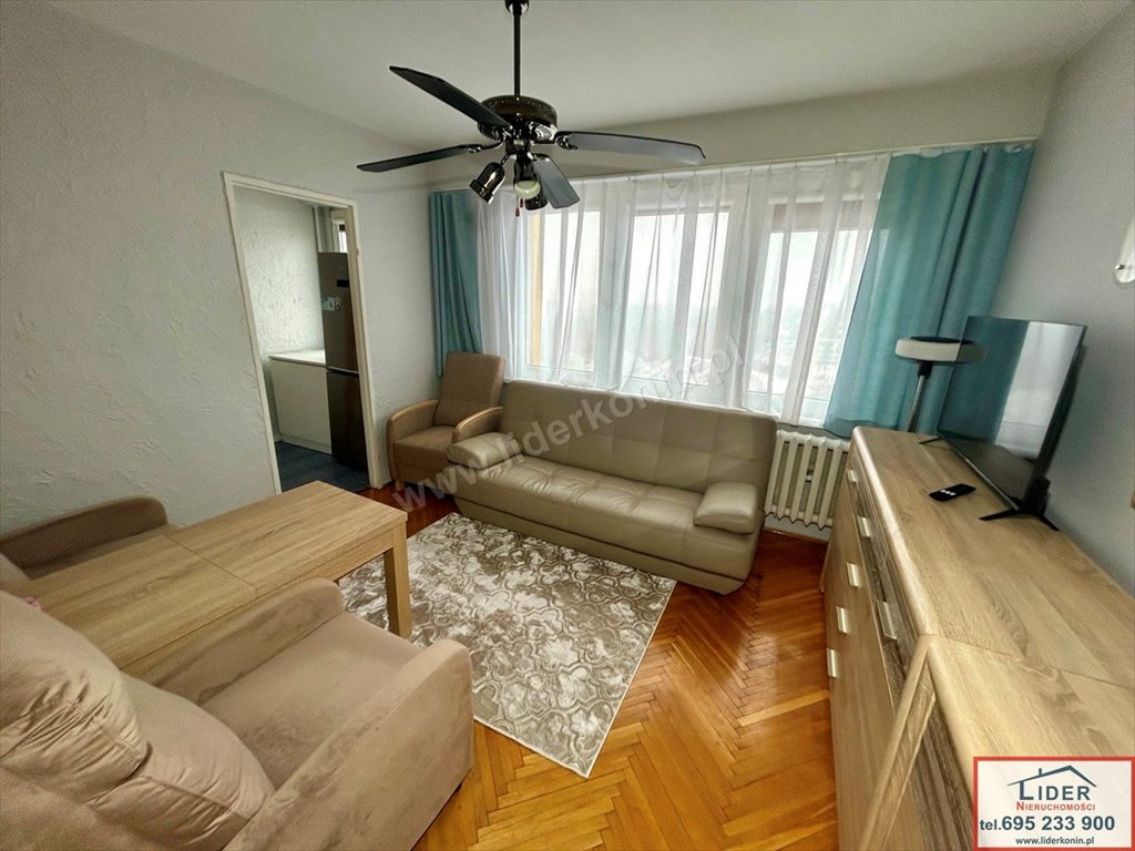 W pełni wyposażone 2-pokojowe mieszkanie na 8. piętrze z widokiem Konin  32m2 Foto 1