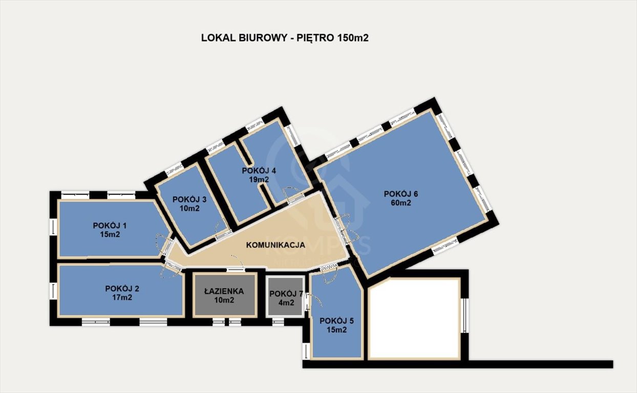 Lokal użytkowy na wynajem Wrocław, Wrocław-Śródmieście, Dąbie  361m2 Foto 13