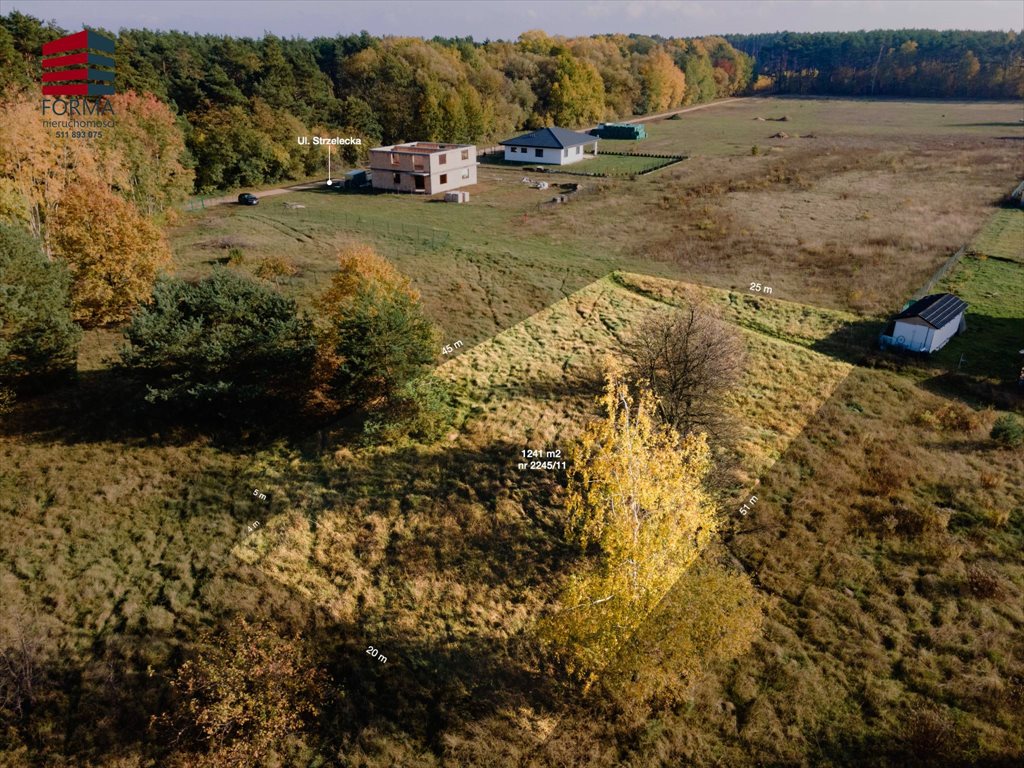 Działka budowlana na sprzedaż Rogoźno, Rogoźno, Strzelecka 2245/11  1 241m2 Foto 3