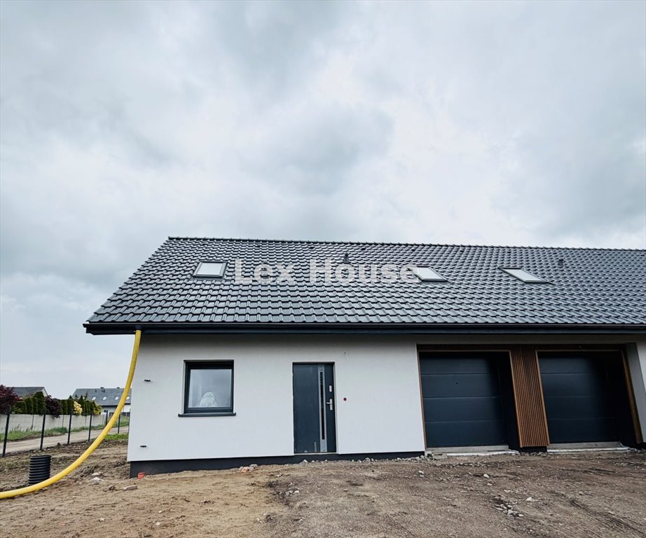 Polecam dom bliźniak 130 m² z podwójną ścianą, stan deweloperski Wołczkowo  130m2 Foto 1