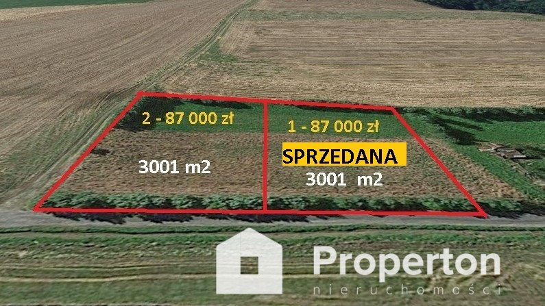 Działka rolna na sprzedaż Pietrowice  3 000m2 Foto 1