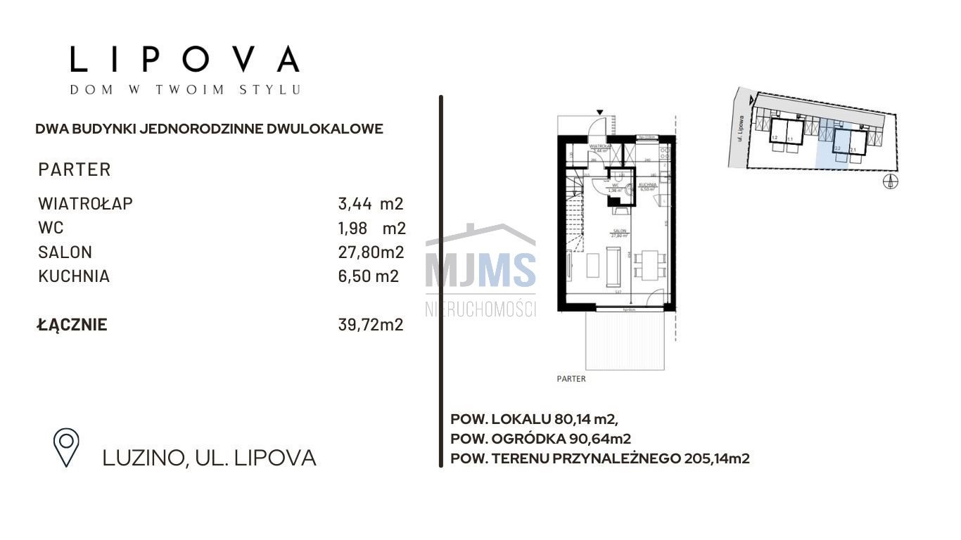 Dom na sprzedaż Luzino, Lipowa  80m2 Foto 8