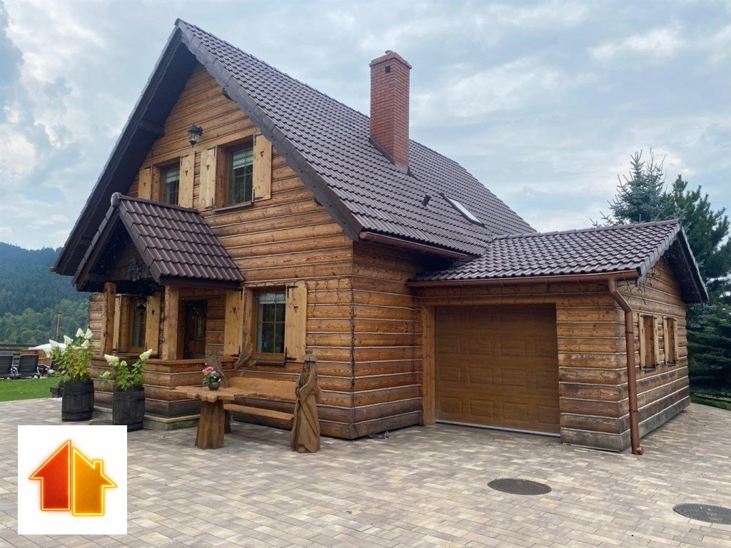 Urokliwy dom z jacuzzi i widokiem na góry, Gilowice Gilowice, Grodzisko  120m2 Foto 1