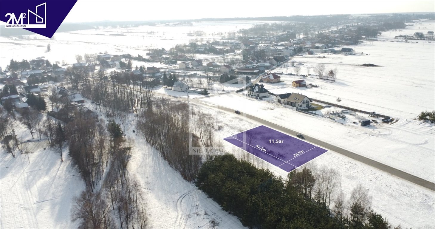 Działka pod dom z warunkami zabudowy, 11,71 ar Sokołów, Nienadówka  12m2 Foto 1