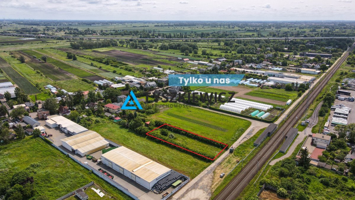 Działka przemysłowo-handlowa na sprzedaż Gdańsk, Orunia, Zawiejska  1 503m2 Foto 1