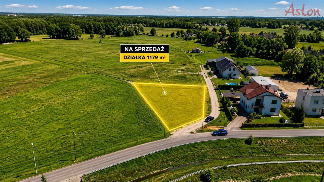 Działka budowlana 1179 m² z dostępem do mediów i planem MPZP Bieruń, Czarnuchowice  1 179m2 Foto 1