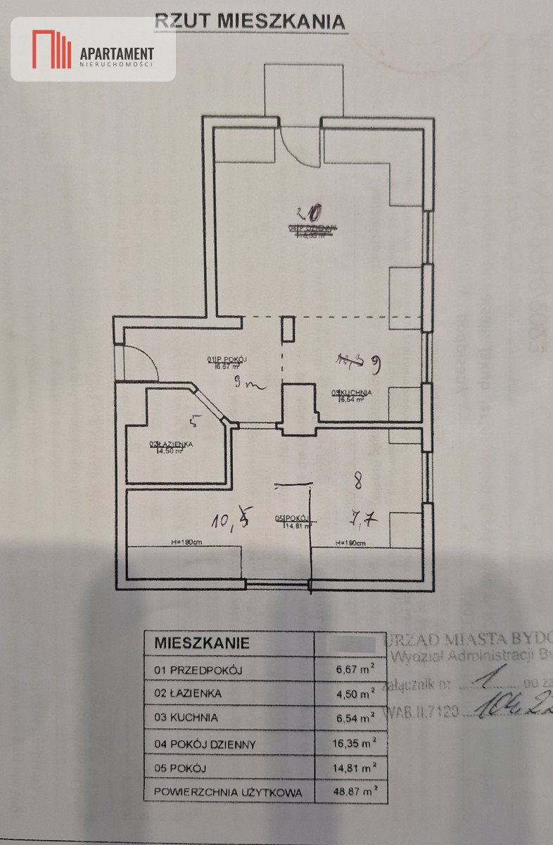 Mieszkanie trzypokojowe na sprzedaż Bydgoszcz  61m2 Foto 19