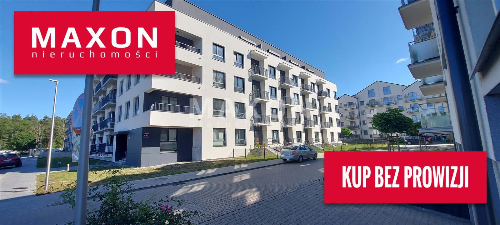 Nowoczesny 2-pokojowy apartament z balkonem i dostępem do lasu Warszawa, Białołęka  44m2 Foto 1