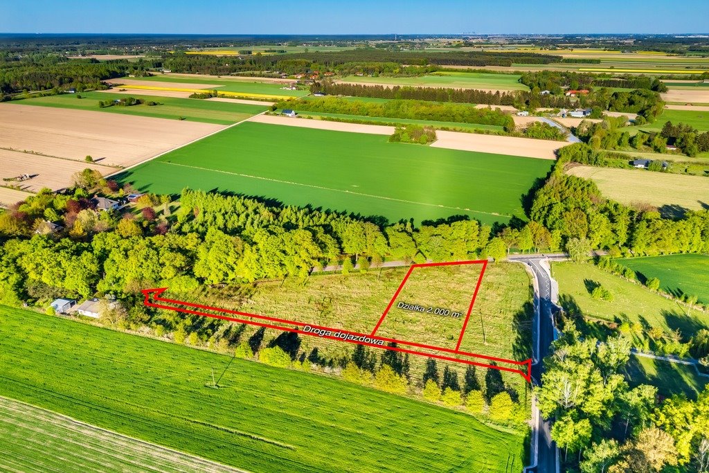 Działka 2000 m² z WZ pod dom jednorodzinny. Pasikonie  2 000m2 Foto 1