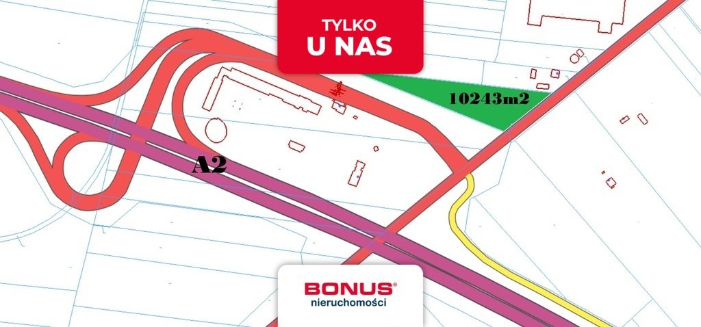 Działka pod stację benzynową, 1 ha, pełne uzbrojenie Pełczyska  10 200m2 Foto 1