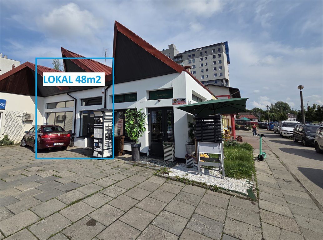 Lokal użytkowy na wynajem Kraków, Łagiewniki-Borek Fałęcki, Kapelanka 15f  48m2 Foto 1