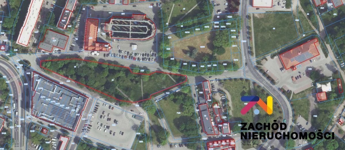 Działka inwestycyjna 5740 m² w centrum Gubina (blisko granicy) Gubin  5 739m2 Foto 1