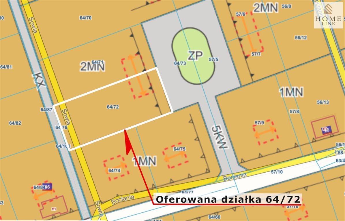 Działka budowlana 1502 m² z widokiem na pola, blisko Olsztyna Giedajty  1 502m2 Foto 1