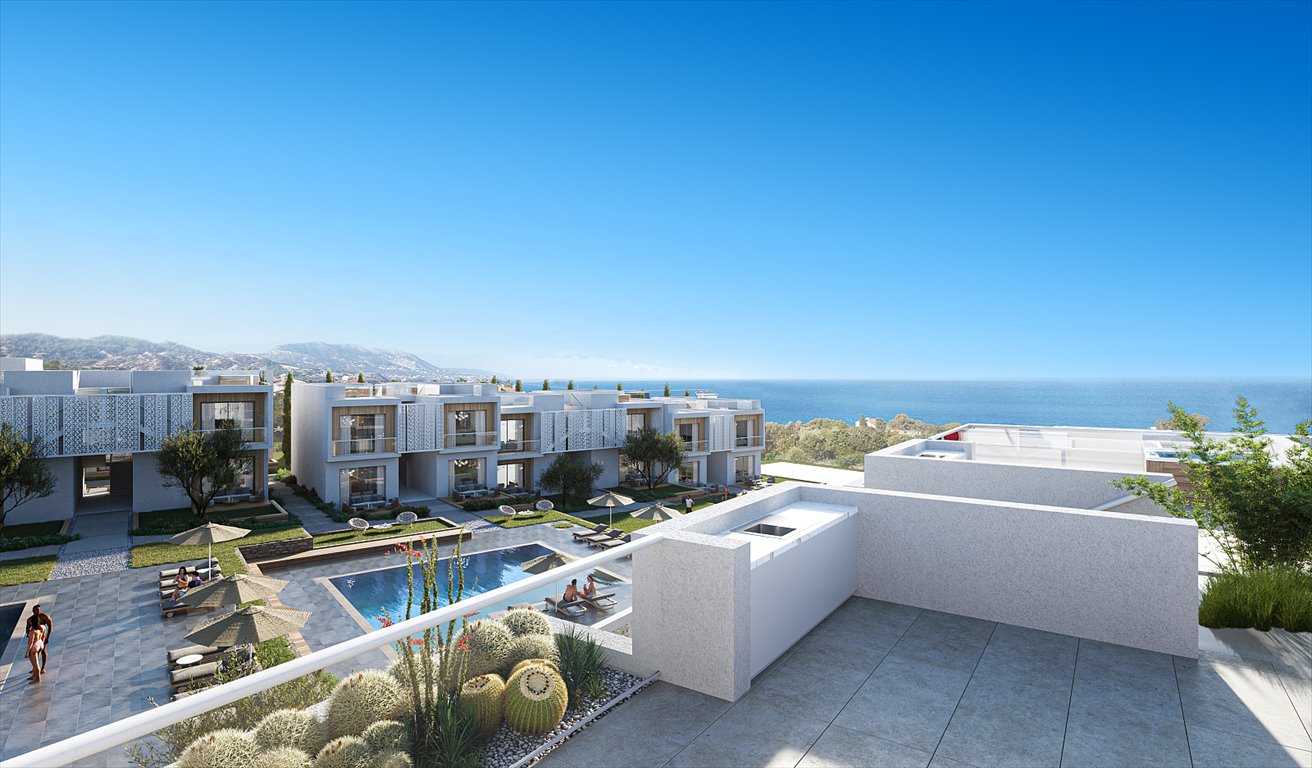Nowoczesny apartament z widokiem na morze w Girne Cypr, Karşıyaka, Karşıyaka, Girne, Cypr Północny  77m2 Foto 1