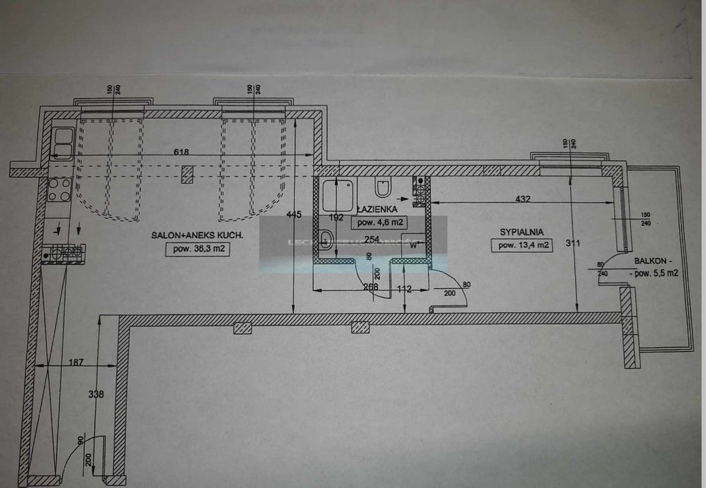 Mieszkanie dwupokojowe na sprzedaż Warszawa, Włochy, Czesława Kłosia  54m2 Foto 10