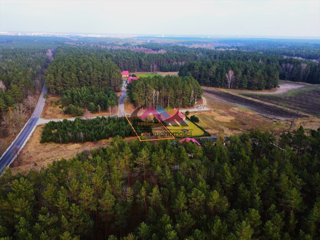 Działka budowlana w leśnej enklawie, Piła Górne Piła, Górne  1 093m2 Foto 1