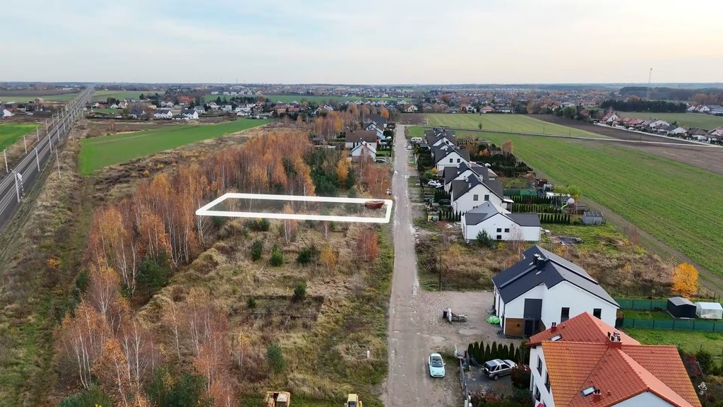 Działka budowlana 1045 m² z warunkami zabudowy, blisko Poznania Krzyszkowo, Kukułcza  1 045m2 Foto 1