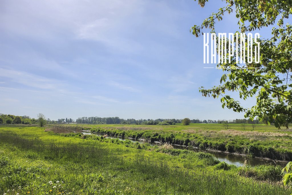 Działka pod zabudowę w Podkampinosie, 982 m2, media Podkampinos  982m2 Foto 1