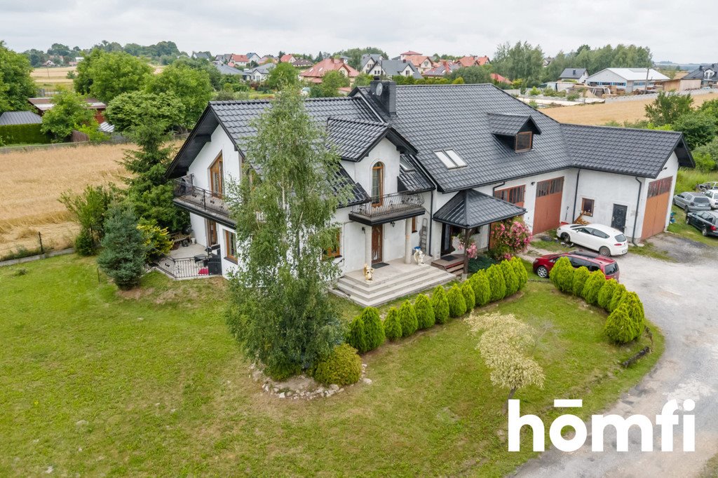 Do sprzedania dom z warsztatem i biurem 320 m² w Promniku Promnik, Panoramiczna  321m2 Foto 1