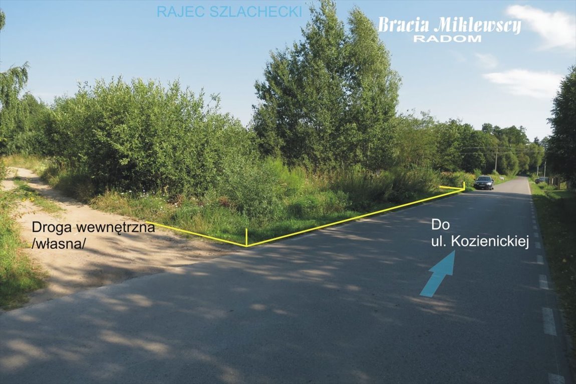 Działka budowlana na sprzedaż Rajec Poduchowny, Rajec Poduchowny  1 500m2 Foto 3