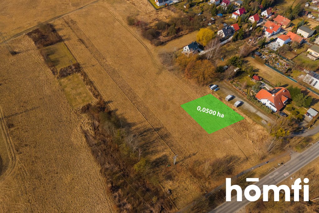 Działka budowlana 500 m² w Pawłowicach, MPZP, spokojna okolica Wrocław, Psie Pole, Krokusowa  500m2 Foto 1