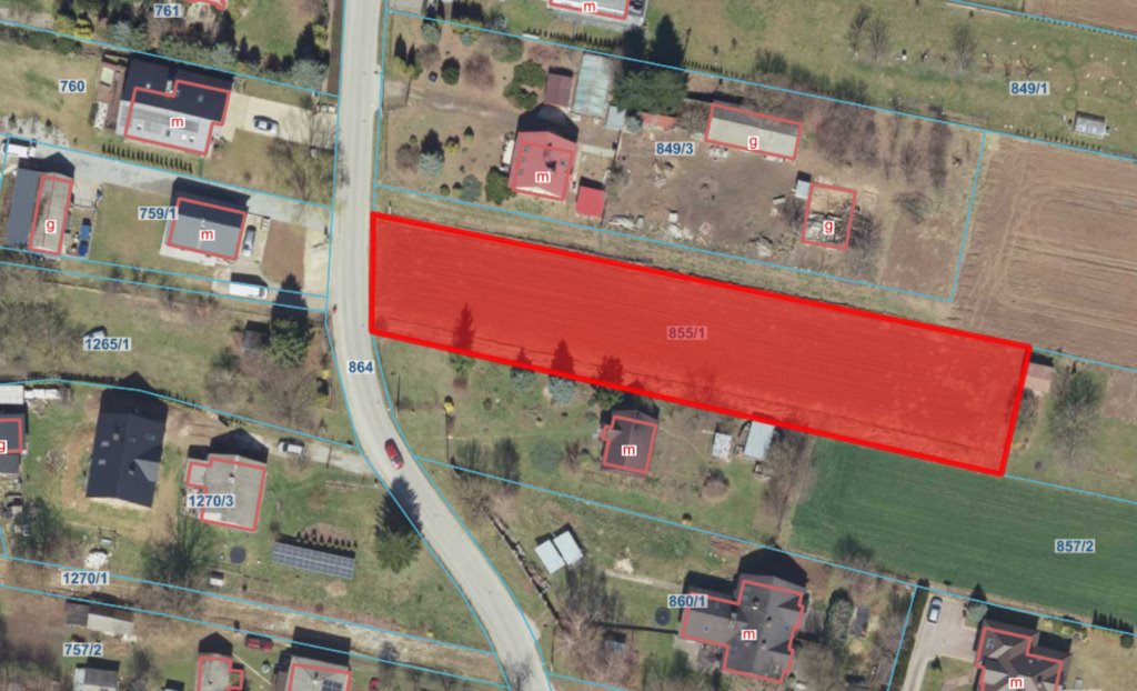 Działka budowlana na sprzedaż Konopnica  2 326m2 Foto 1