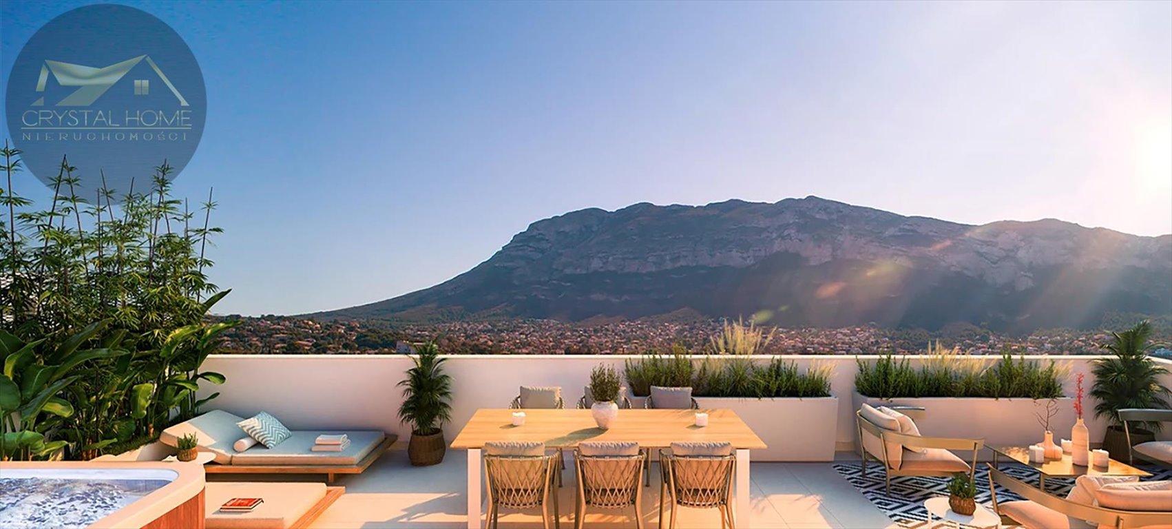 Nowoczesny apartament 112 m² z tarasem 58 m² w Dénia Hiszpania, Denia  112m2 Foto 1