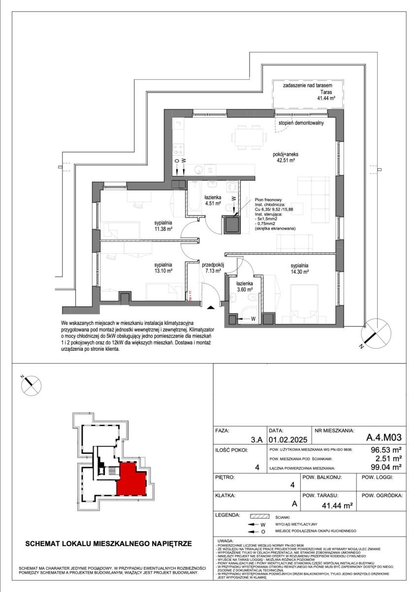 Nowoczesny apartament 4 pokoi z tarasem i Smart Home Gdańsk, Brzeźno, Bogumiła Kobieli  97m2 Foto 1