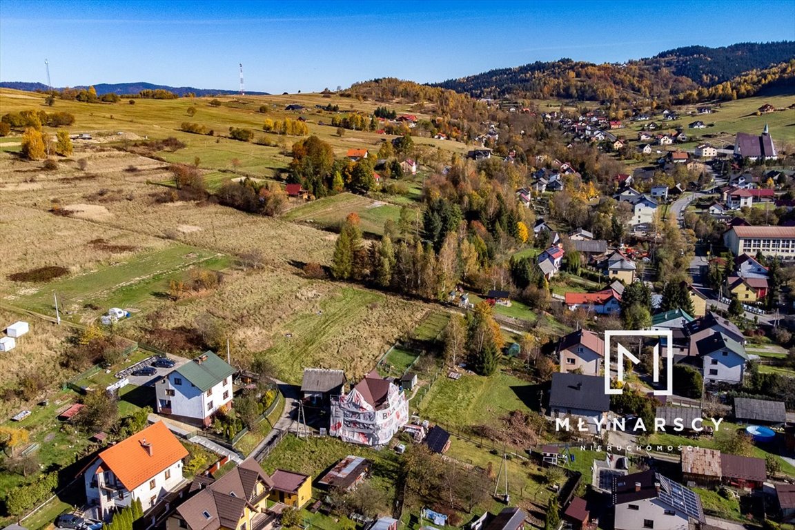 Działka budowlana na sprzedaż Pewel Ślemieńska  900m2 Foto 4