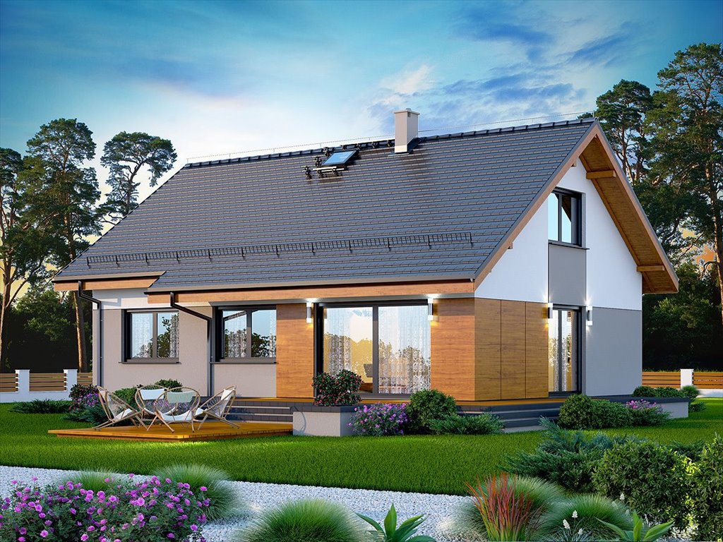 Urokliwy dom 151 m2 w Chmielniku z możliwością własnej aranżacji Chmielnik  151m2 Foto 1