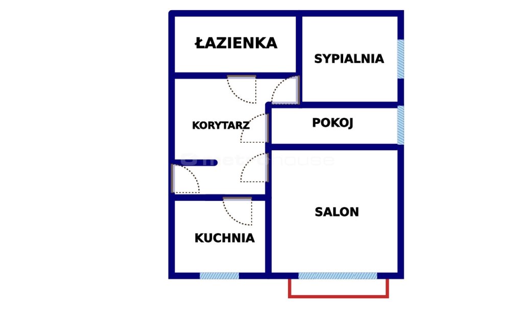 Mieszkanie trzypokojowe na sprzedaż Rybnik, Karskiego  60m2 Foto 3