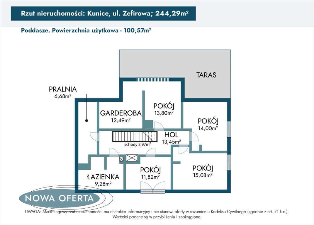 Dom na sprzedaż Kunice, Zefirowa  233m2 Foto 6