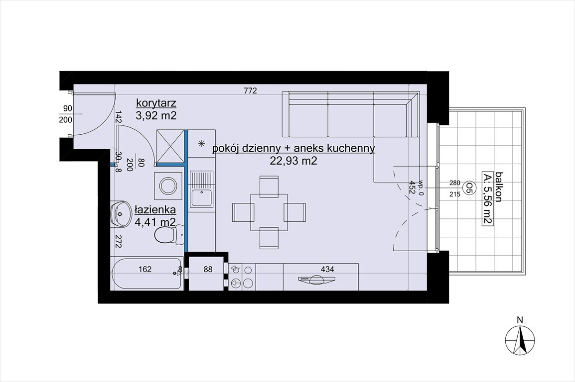 Kawalerka na sprzedaż Poznań, WINOGRADY, Hawelańska 21  31m2 Foto 1