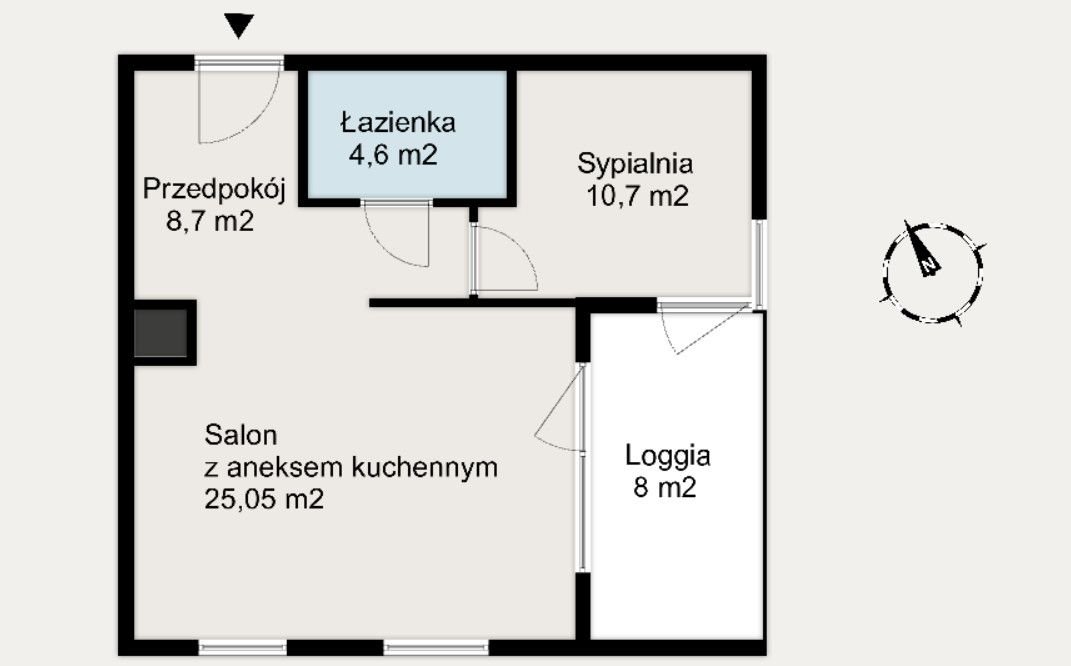 Mieszkanie dwupokojowe na sprzedaż Warszawa, Bemowo Chrzanów, Kopalniana  49m2 Foto 1
