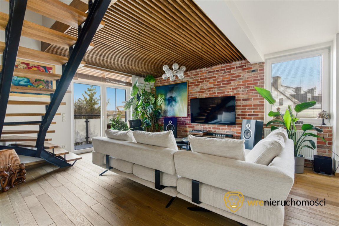 Przestronne loftowe mieszkanie 109,75 m² z 3 sypialniami Wrocław, Muchobór Wielki, Zagony  110m2 Foto 1