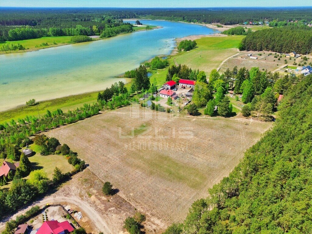 Działka letniskowa 1186 m² przy jeziorze i lesie Mermet, Osiedle Mały Mermet  1 186m2 Foto 1