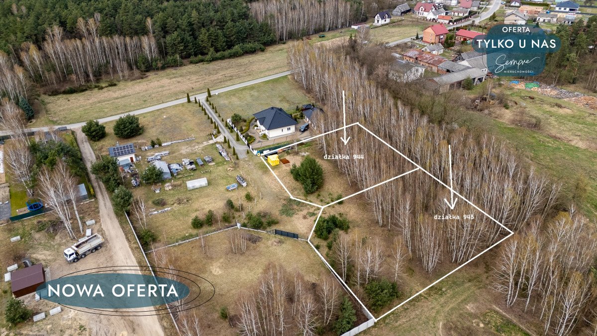 Działka 1234 m² w Stoczkach z warunkami zabudowy polecam Stoczki  1 234m2 Foto 1
