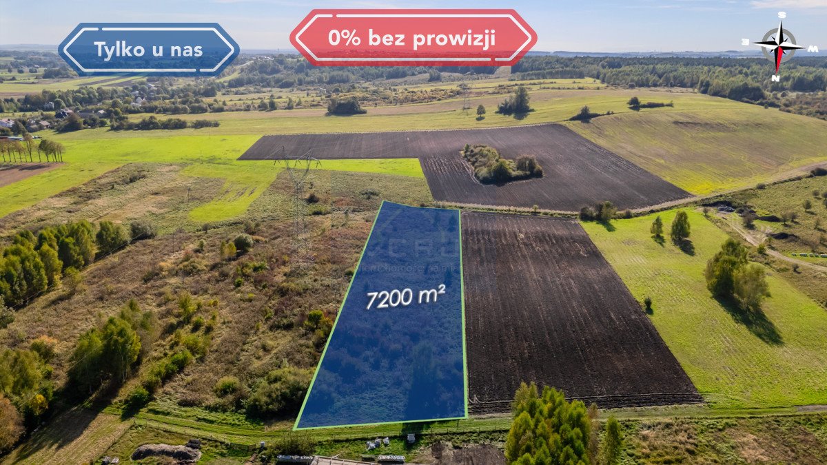 Działka budowlana na sprzedaż Mysłów, Myszkowska  7 200m2 Foto 1