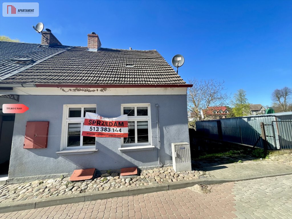 Bliźniak z widokiem na rzekę i ogródkiem w Czaplinku Czaplinek  95m2 Foto 1