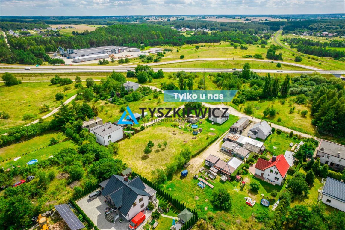 Działka budowlana 1624 m² z prywatnym dojazdem w Kościerzynie Kościerzyna, Wita Stwosza  1 624m2 Foto 1