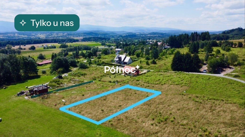 Działka 1197 m² w Komarno z widokiem - polecam! Komarno  1 197m2 Foto 1