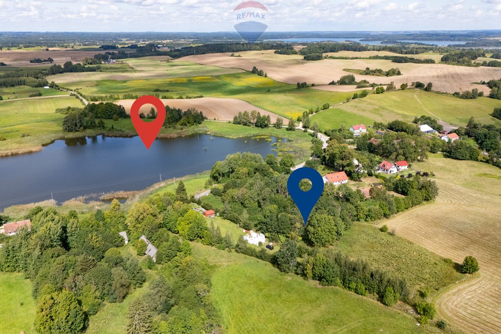 Działka nad jeziorem 4,5 ha z linią brzegową i warunkami zabudowy Jeziorko  45 100m2 Foto 1