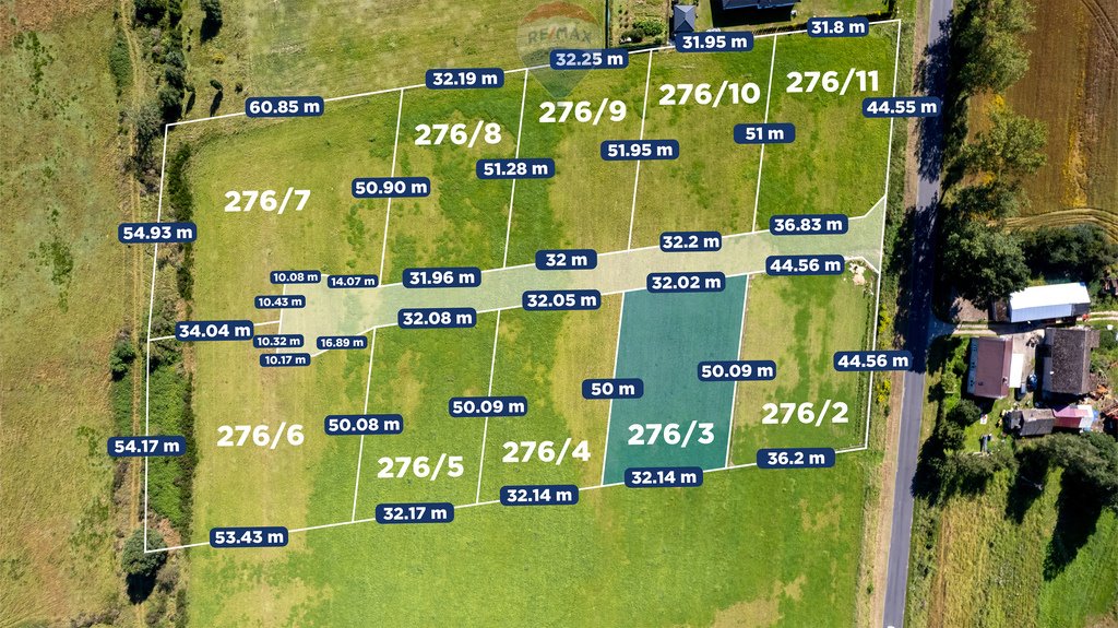 Działka budowlana na sprzedaż Pomianowo  1 552m2 Foto 3